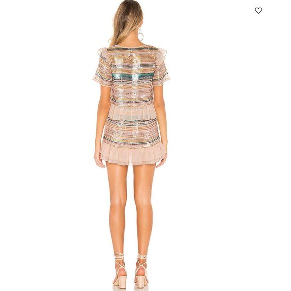 SOLD!  NWT TULAROSA Tularosa Mason Mini Dress - Picture 3 of 8